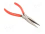 KNIPEX Alicates de punta semirredonda alargados de 160 mm