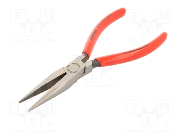 KNIPEX Alicates de punta semirredonda alargados de 160 mm
