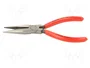 KNIPEX Alicates de punta semirredonda alargados de 160 mm