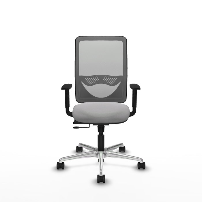 PIQUERAS Y CRESPO Silla de oficina Zulema Gris con mecanismo Sincro/Traslack