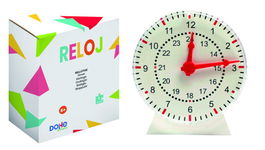 Dohe 1022 Reloj Analógico Educativo para Niños a Partir de 6 Años - Aprende a Medir el Tiempo