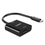 Lindy Adaptador USB Tipo C a DisplayPort 4K 144Hz Negro