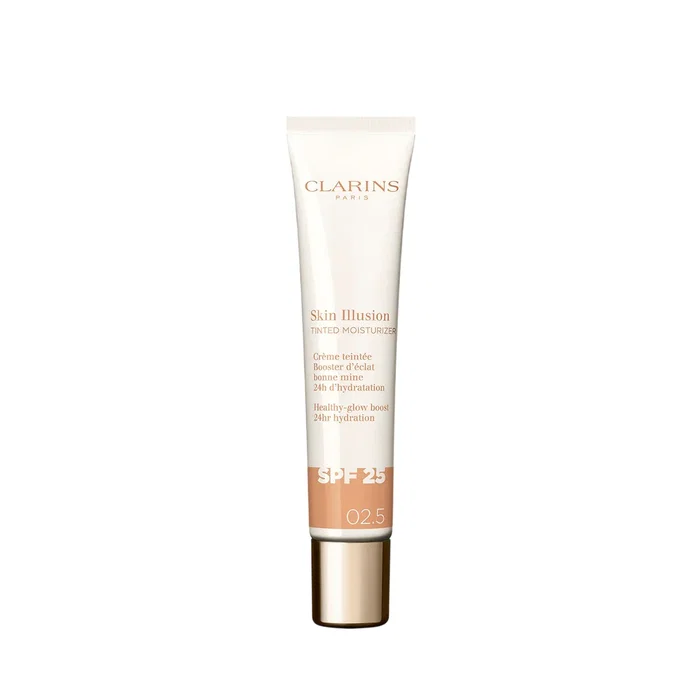 Clarins Skin Illusion Tinted Moisturizer 02.5 SPF 25 Clarins Skin Illusion Tinted Moisturizer 02.5 SPF 25
