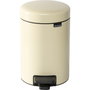 Brabantia Newicon Cubo de Basura con Pedal 3 Litros Mellow Yellow