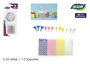 Inde Set 24 Velas Cumpleaños C/12 Accesorios 5.8 cm 0.86 kg (24 Unidades)