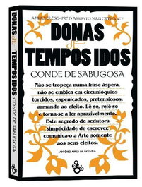 Donas de tempos idos, Conde de Sabugosa - Fronteira do Caos Editores