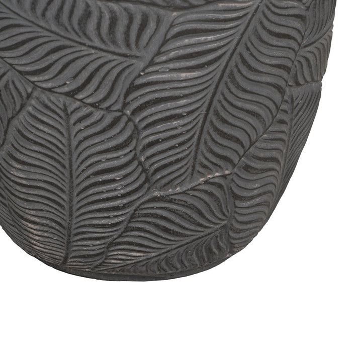 S/3 Maceteros Gris Fibra de Magnesio 37 X 37 X 35 cm