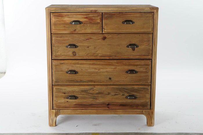 Cajonera Alpino DKD Home Decor Natural 48x100x90 cm