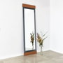 Hanah Home Murano - Oak Espejo Cheval 50x170cm Metal Roble y Fume