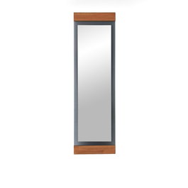 Hanah Home Murano - Oak Espejo Cheval 50x170cm Metal Roble y Fume