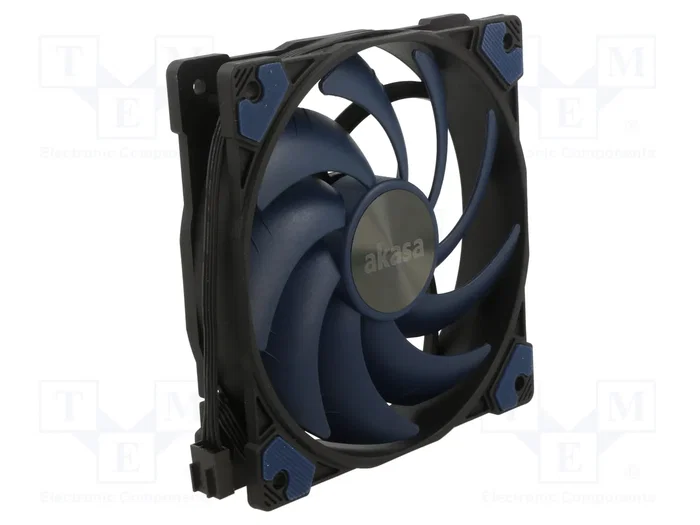 Akasa AK-FN117 Ventilador Axial 120x120x25mm Azul/Negro Akasa AK-FN117 Ventilador Axial 120x120x25mm Azul/Negro