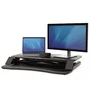 Fellowes Sit-Stand Lotus Corsivo Negro