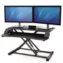 Fellowes Sit-Stand Lotus Corsivo Negro