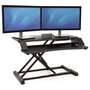 Fellowes Sit-Stand Lotus Corsivo Negro