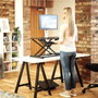 Fellowes Sit-Stand Lotus Corsivo Negro