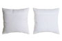 DKD Home Decor Set de 2 Cojines Pop Multicolor de Poliéster