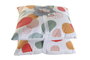 DKD Home Decor Set de 2 Cojines Pop Multicolor de Poliéster