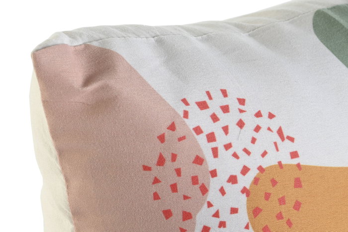 DKD Home Decor Set de 2 Cojines Pop Multicolor de Poliéster
