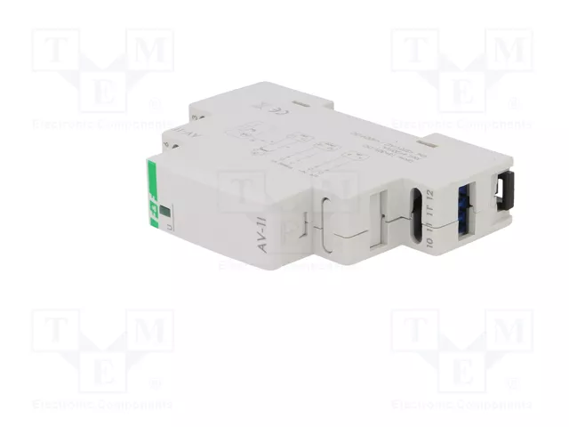 F&F Transductor de tensión para raíl DIN 0÷285VAC, 0÷400VDC