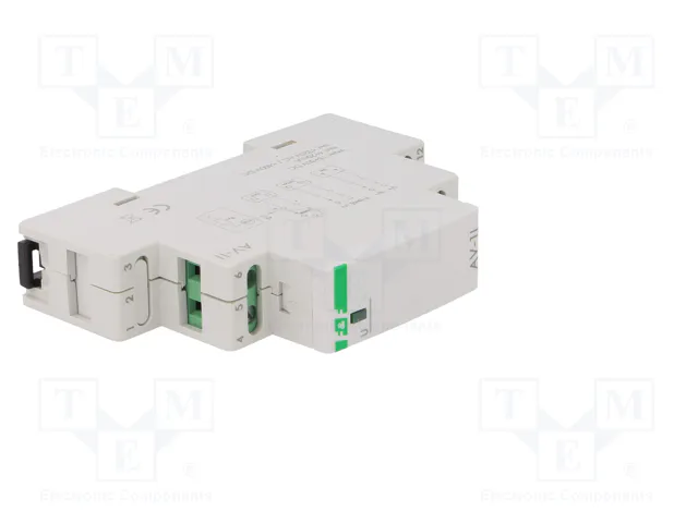 F&F Transductor de tensión para raíl DIN 0÷285VAC, 0÷400VDC