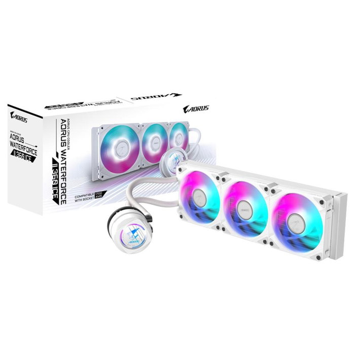 GIGABYTE AORUS WATERFORCE II 360 ICE Blanco GIGABYTE AORUS WATERFORCE II 360 ICE Blanco