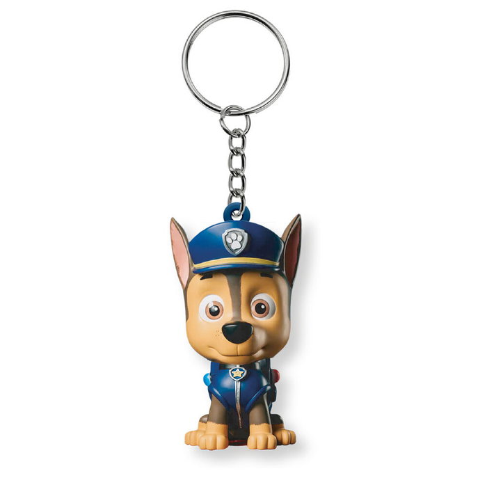 KIDS Llavero Figura 3D con Luz Chase Patrulla Canina Paw Patrol Flashies