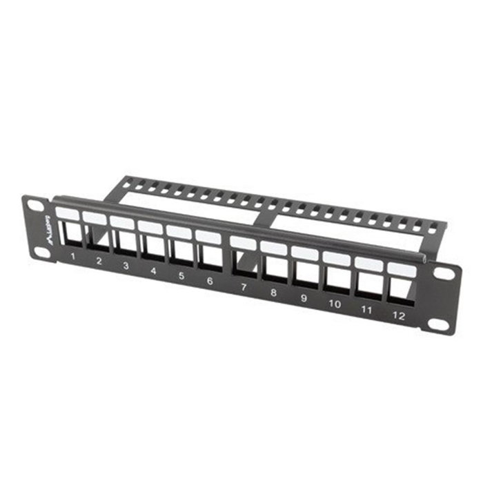 Lanberg PPKS-9112-B Panel de supresión para bastidor 12 puertos Negro Lanberg PPKS-9112-B Panel de supresión para bastidor 12 puertos Negro