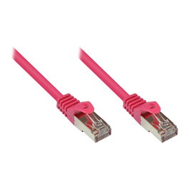 GoodConnections Cable de red RNS® Cat5e SF/UTP, 1,5m, Magenta