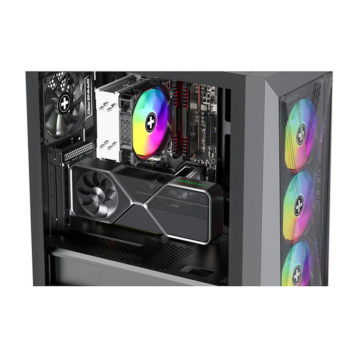 Xilence XZ107 Cable Riser PCIe 4.0 Negro