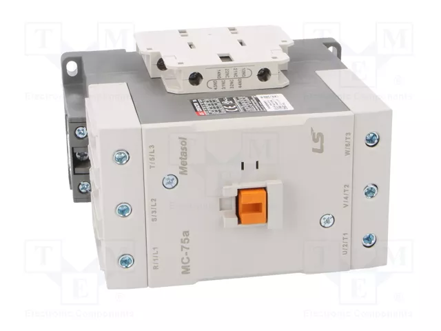 LS ELECTRIC Contactor METASOL MC-75A 230VAC 3-polar