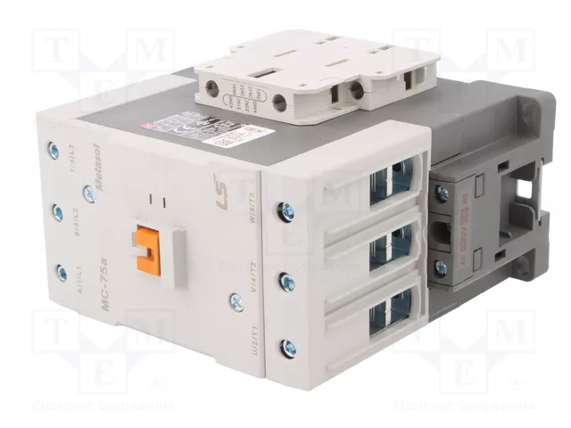 LS ELECTRIC Contactor METASOL MC-75A 230VAC 3-polar