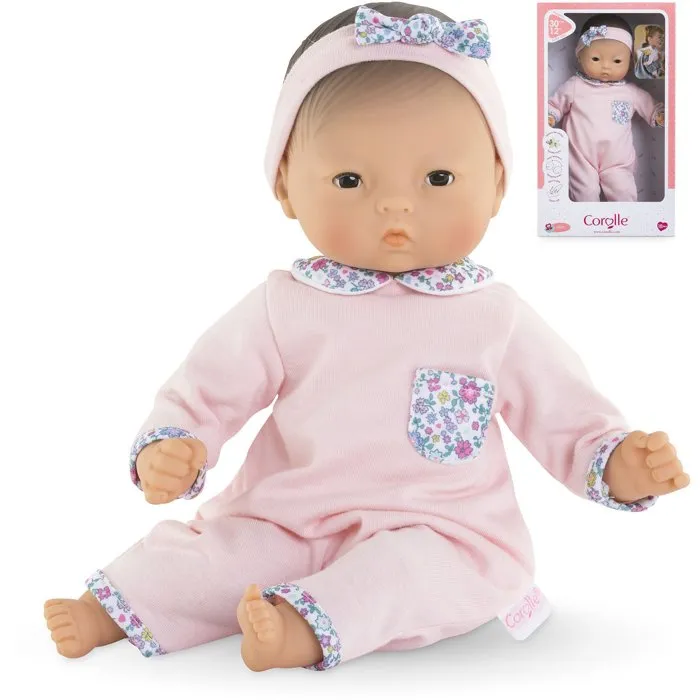 Corolle Muñeca Bebé Mila de Peluche 30 cm - A Partir de 18 Meses - COR1747725541682 Corolle Muñeca Bebé Mila de Peluche 30 cm - A Partir de 18 Meses - COR1747725541682
