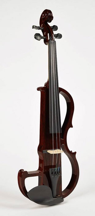 Leonardo EV-50-W Violín Eléctrico con Arco de Fibra