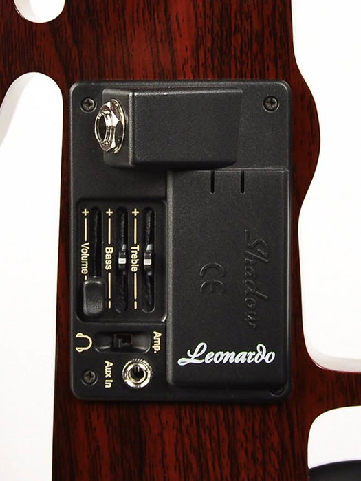 Leonardo EV-50-W Violín Eléctrico con Arco de Fibra