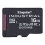 Kingston 16GB MicroSDHC Industrial Clase 10 A1