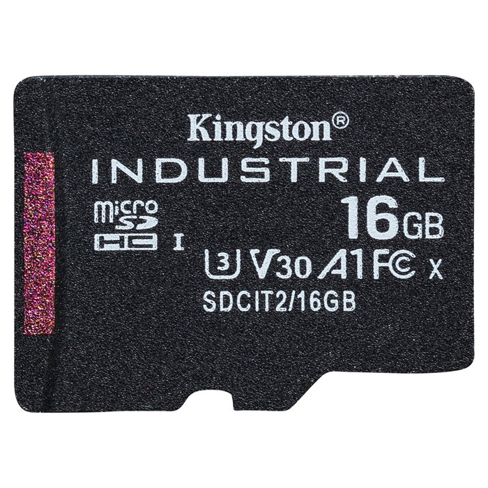 Kingston Industrial microSDHC 16 GB C10 A1 pSLC