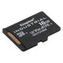 Kingston Industrial 16GB MicroSDHC UHS-I Clase 10 U3 V30 A1 -40°C a 85°C