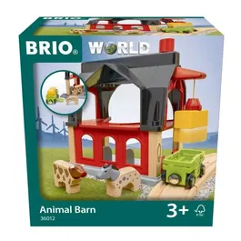Brio World Accesorio para Circuito de Tren de Madera Animal Barn 7312350360127