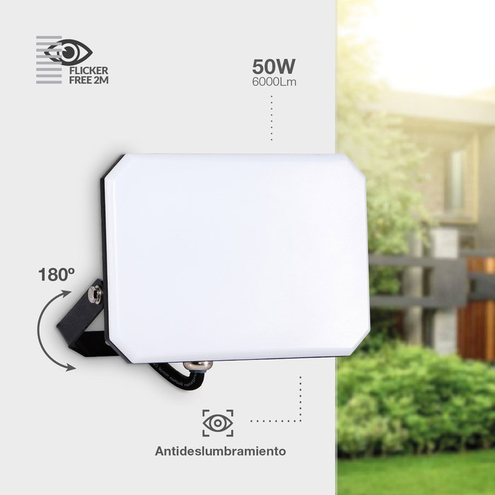 GSC Evolution Proyector LED Sulevai 50W 4000K Negro