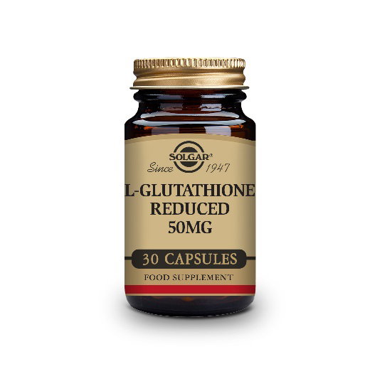 SOLGAR L-Glutatión Reducido 50 mg, 30 cápsulas vegetales