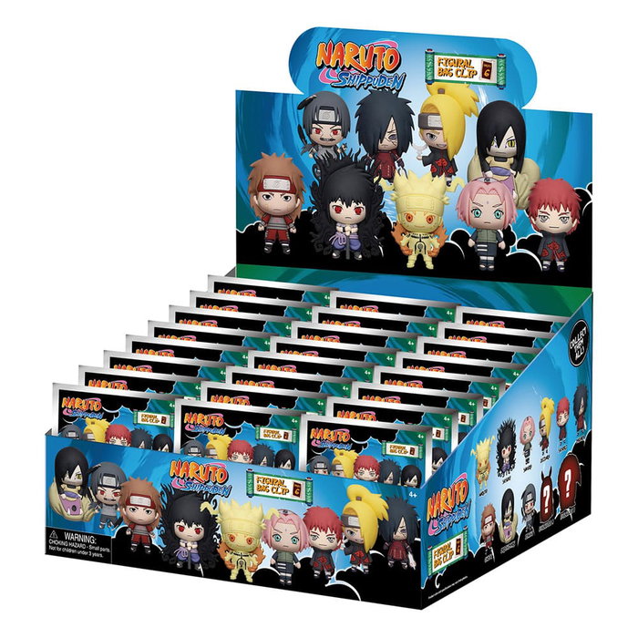 Naruto Colgantes PVC 3D Series 6 Expositor (24)