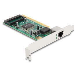 DeLOCK 88084 Tarjeta de red PCI Gigabit LAN 1 x RJ-45 RTL8169