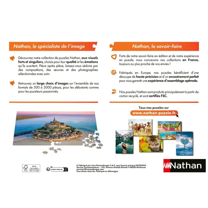 Nathan Puzzle 1500 Piezas Plantas Medicinales Colección Fotografía Artística, 12001818