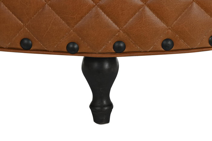 DKD Home Decor Reposapiés Vintage Marrón 94 x 54 x 94 cm