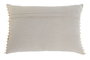 DKD Home Decor Cojín de Algodón Bordado Crudo 60x40 cm