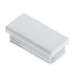 Duver Contera Rectangular Interior 30x15 Mm Blanca (Set de 500)