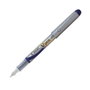 Pilot V Pen Silver Pluma desechable negra metálica 0,4 mm