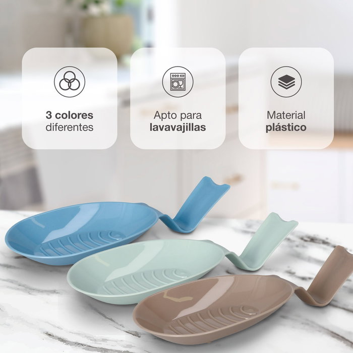 Vassary Soporte para cucharas de cocina - 12 unidades
