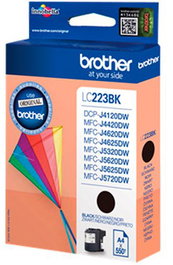 Cartucho Inkjet Brother Lc-223Bkbp Negro Dcp-J4120Dw, Mfc-J4420Dw/J4620Dw/J4625Dw/J5320Dw/J5620Dw/J5625Dw/J5720Dw (550 Pag.)