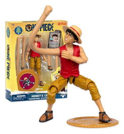 One Piece Figura Articulada ONE0630996633137 de Luffy, 15 cm, Juguete para A Partir de 4 Años